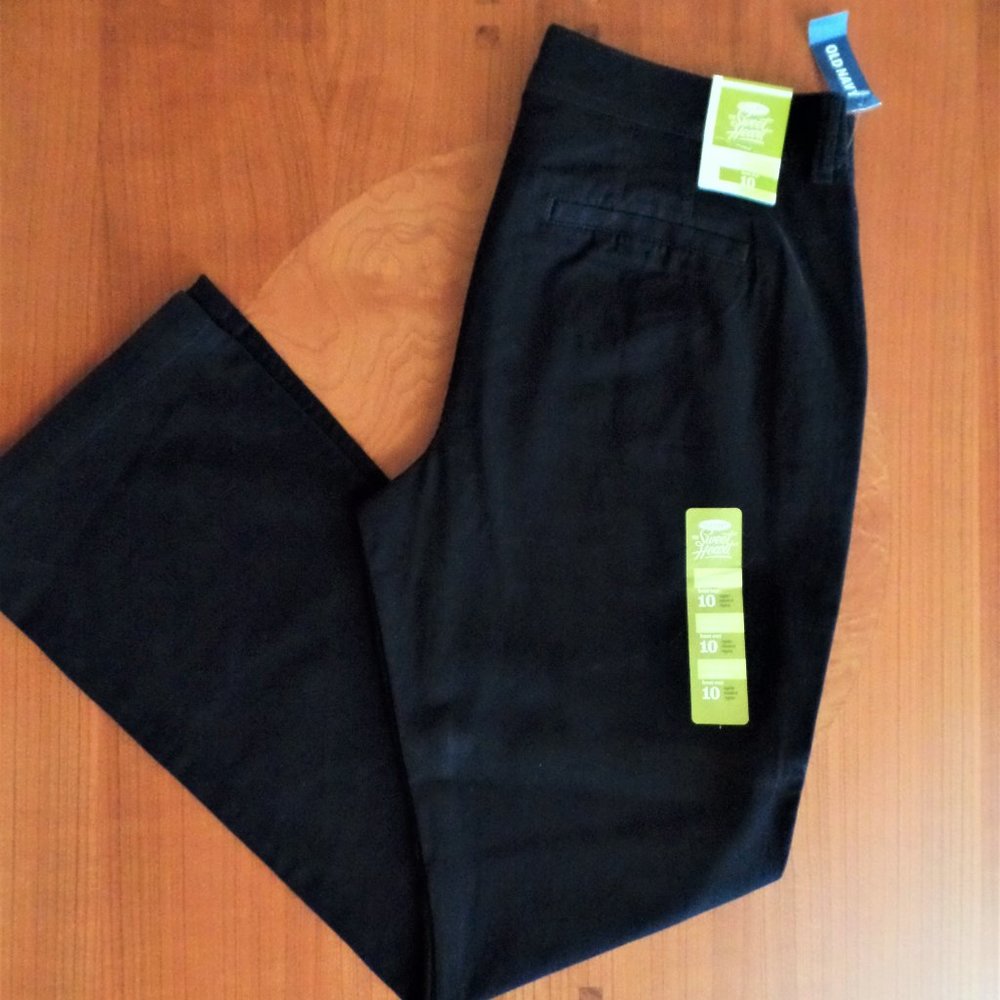 OLD NAVY, SWEETHEART KHAKI PANTS, BOOT CUT